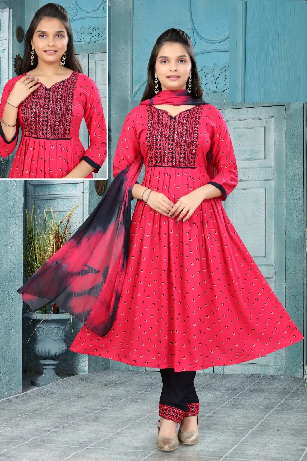Kids Zenshi Vol 2 Pant Set Girls Wear Kurti Wirh Bottom Dupatta Wholesale Price In Surat
